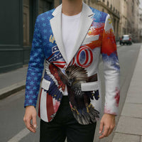 Philippines and United States Semiquincentennial Blazer Eagle and National Flag Style LT03 - Polynesian Pride