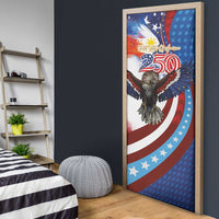 Philippines and United States Semiquincentennial Door Cover Eagle and National Flag Style LT03 - Polynesian Pride