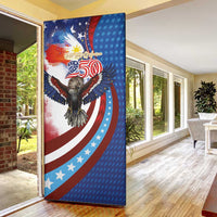 Philippines and United States Semiquincentennial Door Cover Eagle and National Flag Style LT03 - Polynesian Pride