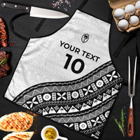 Custom Fijian Rugby Apron Tapa Pattern and Palm Tree Tribal