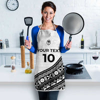 Custom Fijian Rugby Apron Tapa Pattern and Palm Tree Tribal