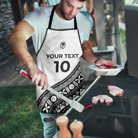 Custom Fijian Rugby Apron Tapa Pattern and Palm Tree Tribal