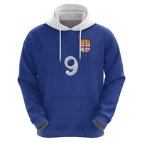 Custom Fijian Football Hoodie Tapa Pattern and Shark Tribal