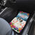 New Zealand Merry Christmas Car Mats Kiwi Birds Snow Boarding-Vibrant Tropical Flower - Polynesian Pride