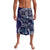 Samoan Siapo Art Tattoo Polynesian Pattern Lavalava Navy Color - Polynesian Pride