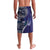 Samoan Siapo Art Tattoo Polynesian Pattern Lavalava Navy Color - Polynesian Pride