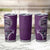Samoan Siapo Art Tattoo Polynesian Pattern Tumbler Cup Purple Color - Polynesian Pride