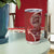 Samoan Siapo Art Tattoo Polynesian Pattern Tumbler Cup Red Color - Polynesian Pride