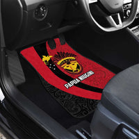 Papua New Guinea Mask Festival Car Mats Papua Niugini Tribe Mask Melanesian Pattern LT03 - Polynesian Pride