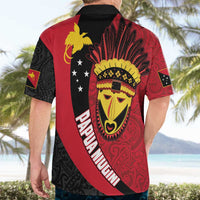Papua New Guinea Mask Festival Hawaiian Shirt Papua Niugini Tribe Mask Melanesian Pattern LT03 - Polynesian Pride