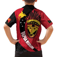 Papua New Guinea Mask Festival Hawaiian Shirt Papua Niugini Tribe Mask Melanesian Pattern LT03 - Polynesian Pride