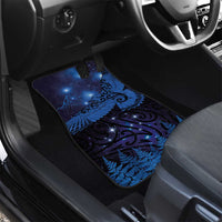New Zealand Kea Bird Car Mats Maori Tattoo and Silver Fern Matariki Style LT03 - Polynesian Pride