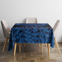 New Zealand Kea Bird Tablecloth Maori Tattoo and Silver Fern Matariki Style LT03 - Polynesian Pride