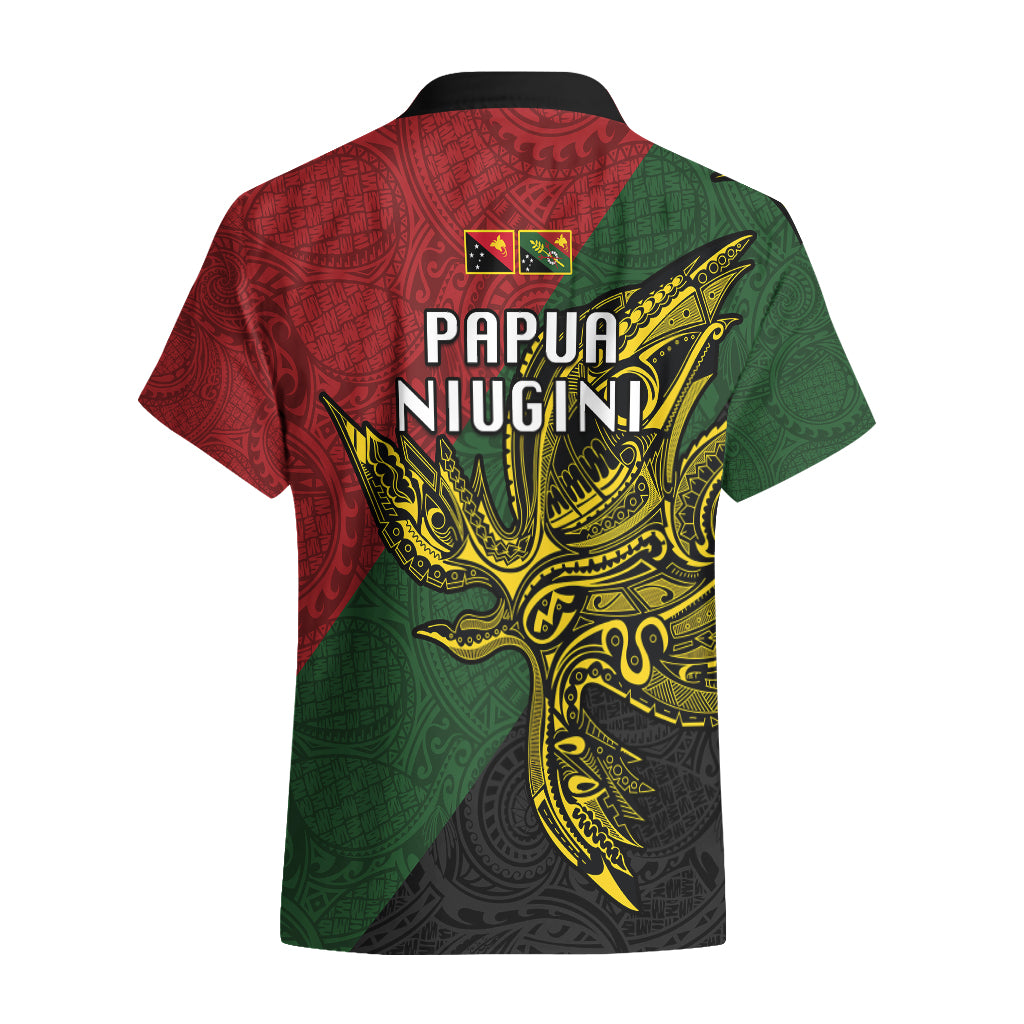 Papua New Guinea Chimbu Province Hawaiian Shirt PNG Birds Of Paradise Polynesian Arty Style LT03 - Polynesian Pride