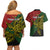 Custom Papua New Guinea Chimbu Province Couples Matching Off Shoulder Short Dress and Hawaiian Shirt PNG Birds Of Paradise Polynesian Arty Style LT03 - Polynesian Pride