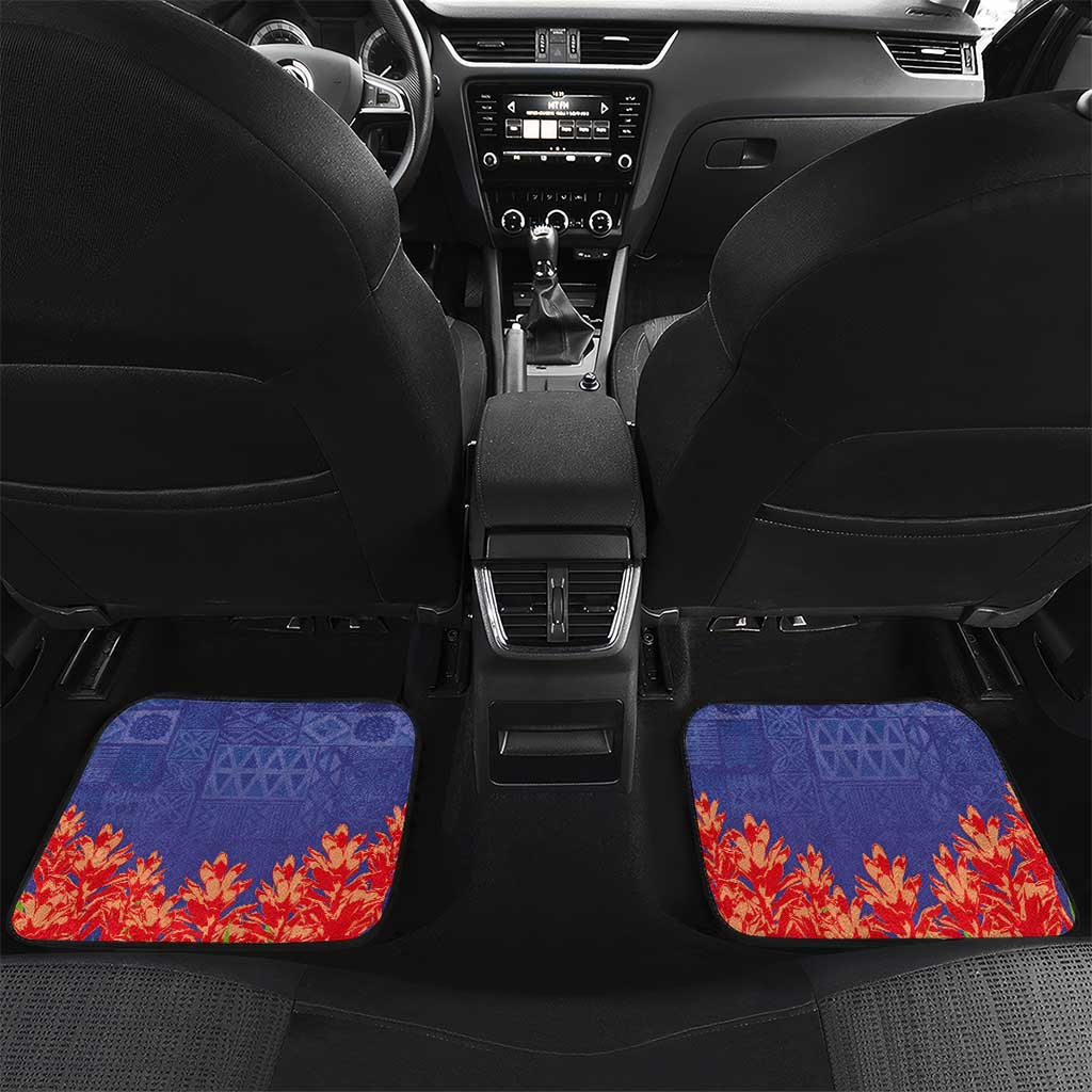 FAST Party Samoa Car Mats Ula Fala Teuila Polynesian Tapa Pattern