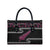 New Zealand Christmas Leather Bag Meri Kirihimete Silver Fern Knit Style Pink Color - Polynesian Pride