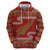 New Zealand Christmas Hoodie Meri Kirihimete Silver Fern Knit Style Green Color - Polynesian Pride