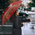 New Zealand Christmas Umbrella Meri Kirihimete Silver Fern Knit Style Green Color - Polynesian Pride