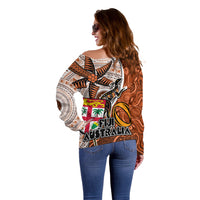 fiji-australia-rugby-off-shoulder-sweater-kangaroo-and-palm-tree-orange-tapa-pattern-mix-aboriginal