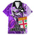 fiji-australia-rugby-family-matching-summer-maxi-dress-and-hawaiian-shirt-kangaroo-and-palm-tree-purple-tapa-pattern-mix-aboriginal