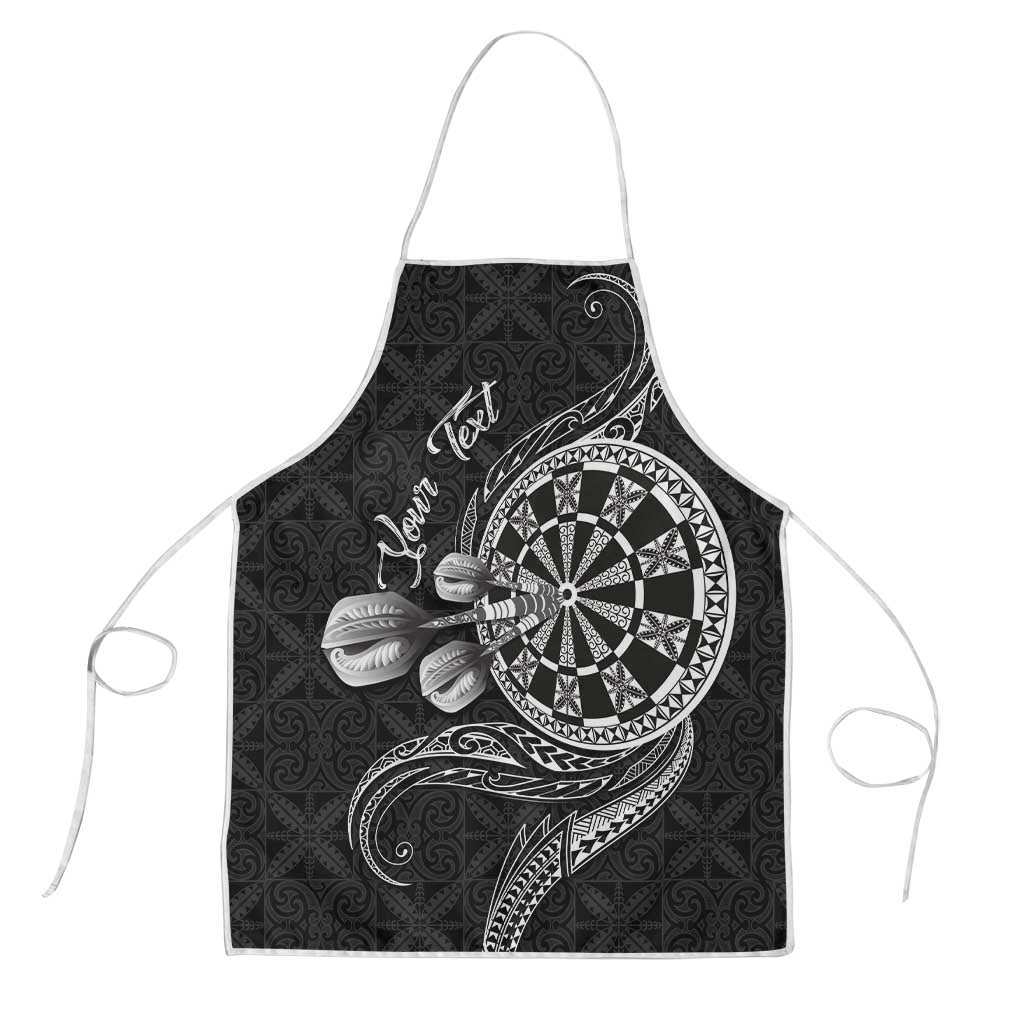 Personalised Niue Darts Masters Apron Tribal Hiapo Dartboard - Polynesian Pride