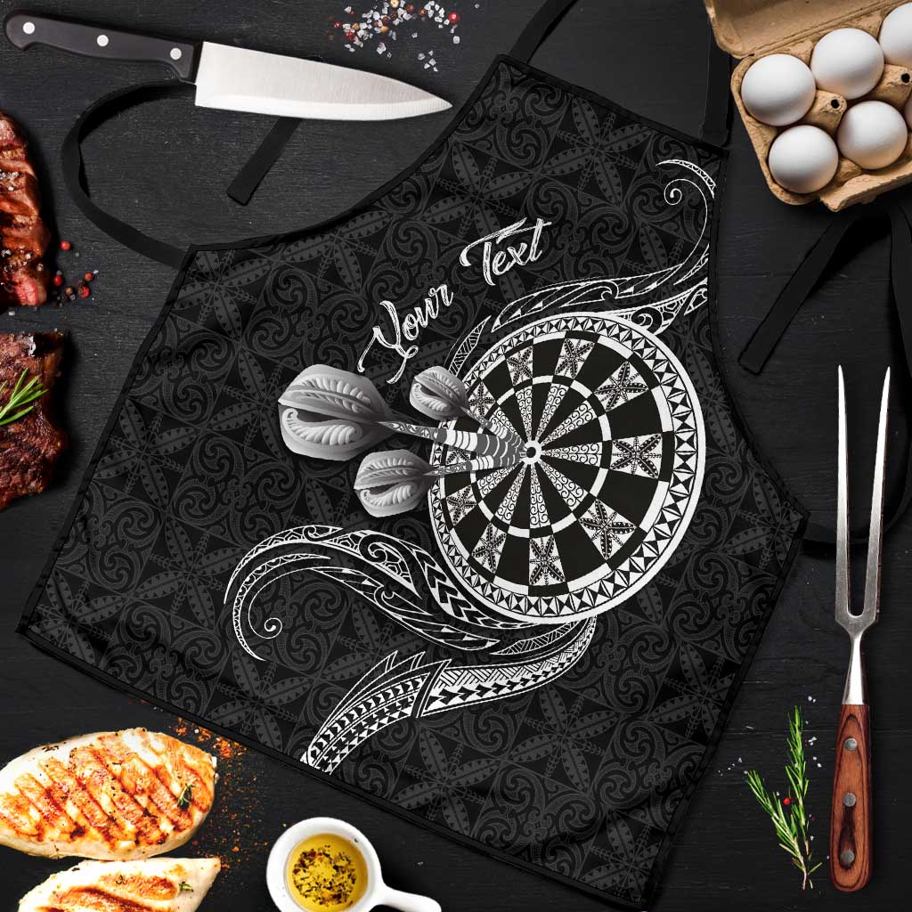 Personalised Niue Darts Masters Apron Tribal Hiapo Dartboard - Polynesian Pride