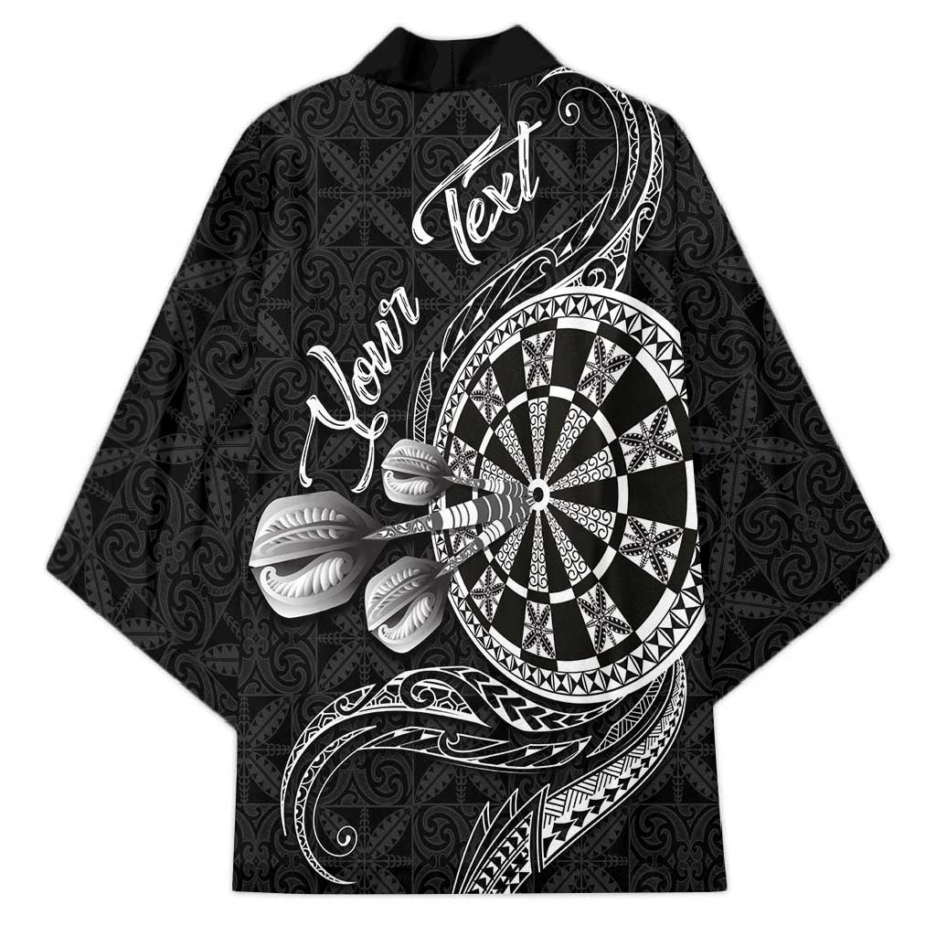 Personalised Niue Darts Masters Kimono Tribal Hiapo Dartboard LT03 - Polynesian Pride