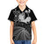 Personalised New Zealand Aotearoa Darts Masters Kid Hawaiian Shirt Silver Fern and Maori Spirit - Polynesian Pride