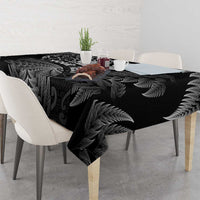 Personalised New Zealand Aotearoa Darts Masters Tablecloth Silver Fern and Maori Spirit LT03 - Polynesian Pride
