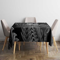 Personalised New Zealand Aotearoa Darts Masters Tablecloth Silver Fern and Maori Spirit LT03 - Polynesian Pride
