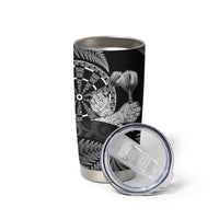 Personalised New Zealand Aotearoa Darts Masters Tumbler Cup Silver Fern and Maori Spirit - Polynesian Pride