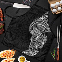 Traditional Polynesian Art Tattoos Apron Black Color - Polynesian Pride