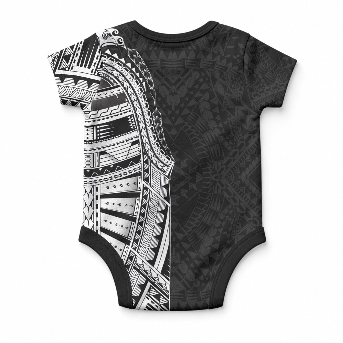 Traditional Polynesian Art Tattoos Baby Onesie
