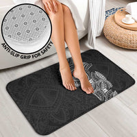 Traditional Polynesian Art Tattoos Bathroom Set Black Color - Polynesian Pride