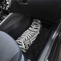 Traditional Polynesian Art Tattoos Car Mats Black Color - Polynesian Pride