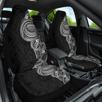Traditional Polynesian Art Tattoos Car Seat Cover Black Color - Polynesian Pride