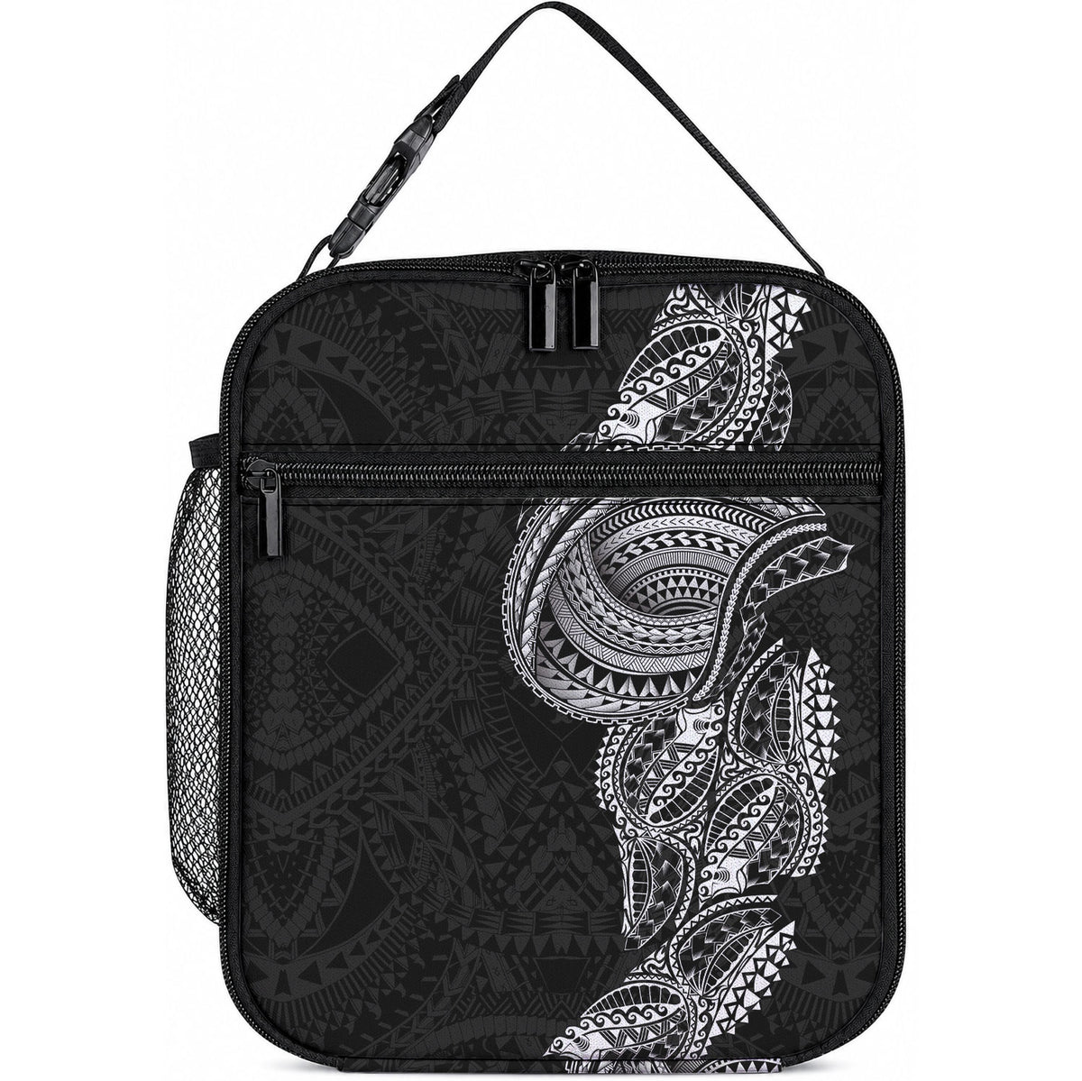 Traditional Polynesian Art Tattoos Lunch Bag