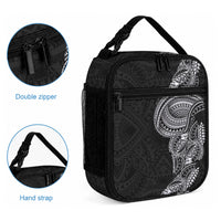 Traditional Polynesian Art Tattoos Lunch Bag