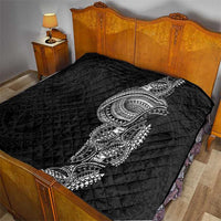 Traditional Polynesian Art Tattoos Quilt Black Color - Polynesian Pride