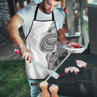 Traditional Polynesian Art Tattoos Apron White Color - Polynesian Pride
