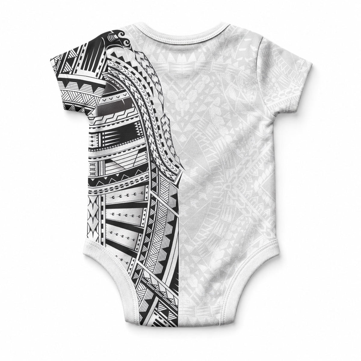 Traditional Polynesian Art Tattoos Baby Onesie