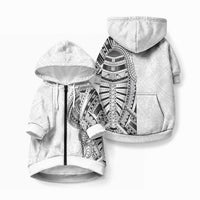 Traditional Polynesian Art Tattoos Pet Hoodie