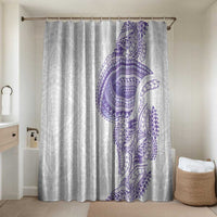 Traditional Polynesian Art Tattoos Bathroom Set Purple Color - Polynesian Pride