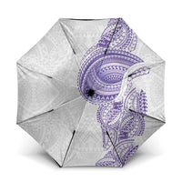 Traditional Polynesian Art Tattoos Umbrella Purple Color - Polynesian Pride