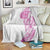 Traditional Polynesian Art Tattoos Blanket Pink Color - Polynesian Pride