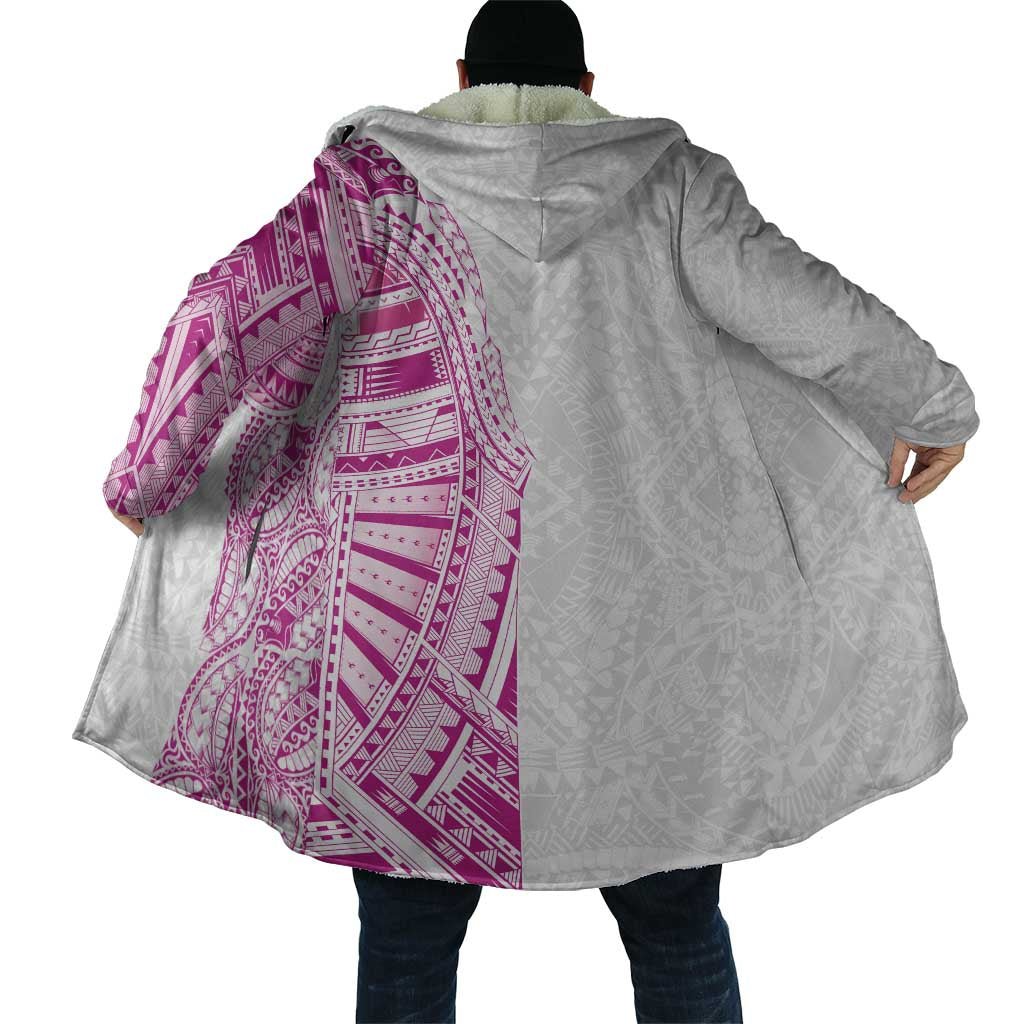 Traditional Polynesian Art Tattoos Cloak Pink Color - Polynesian Pride