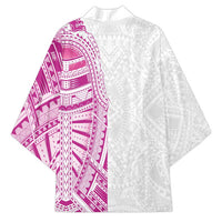 Traditional Polynesian Art Tattoos Kimono Pink Color - Polynesian Pride