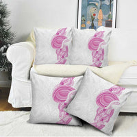 Traditional Polynesian Art Tattoos Pillow Cover Pink Color - Polynesian Pride