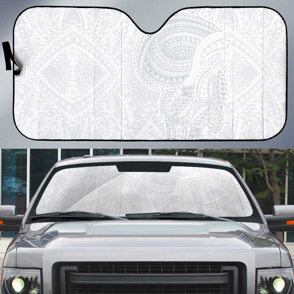 Lotu Tamaiti Auto Sun Shade Traditional Samoan Art Tattoos - Polynesian Pride